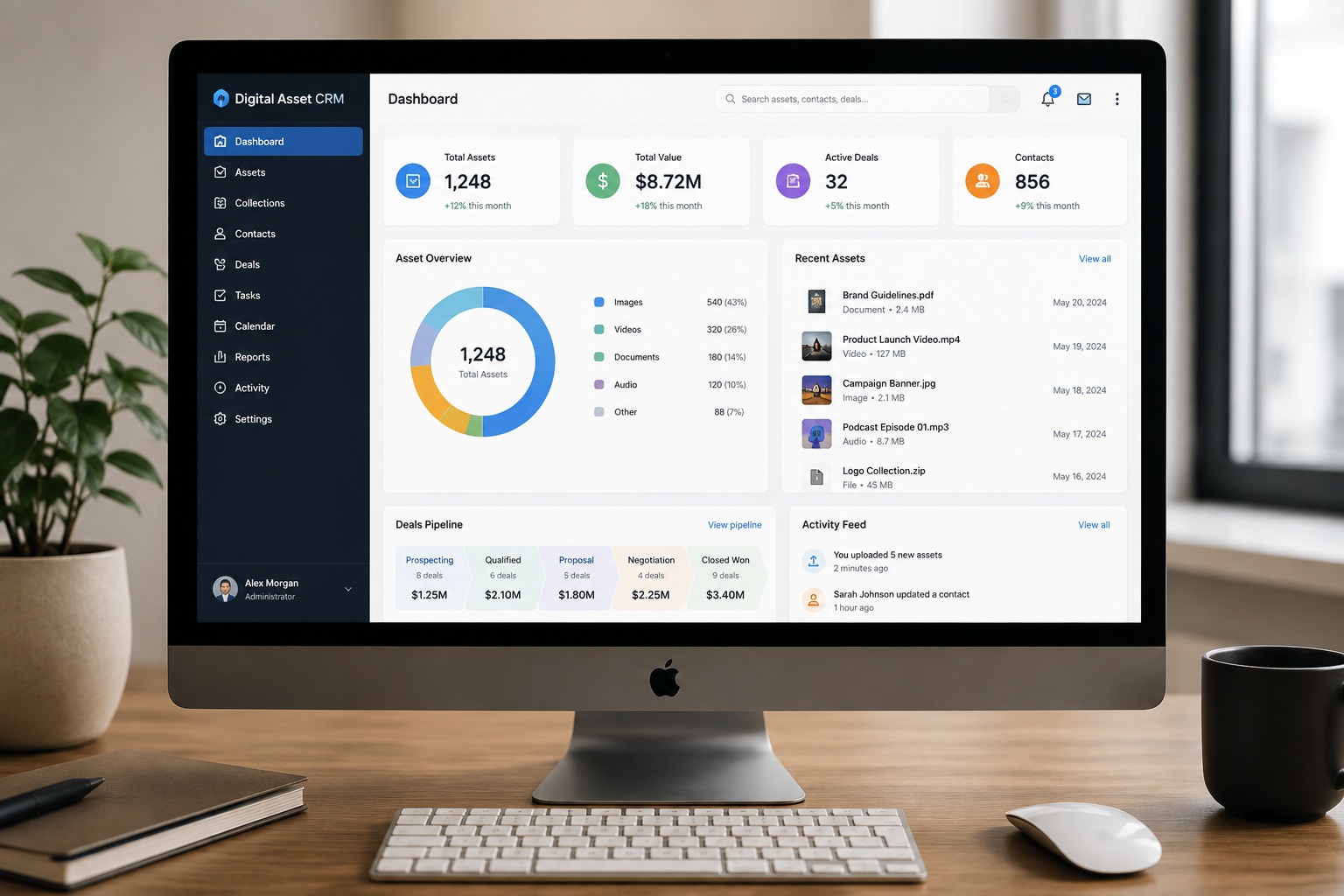Modern digital platform project