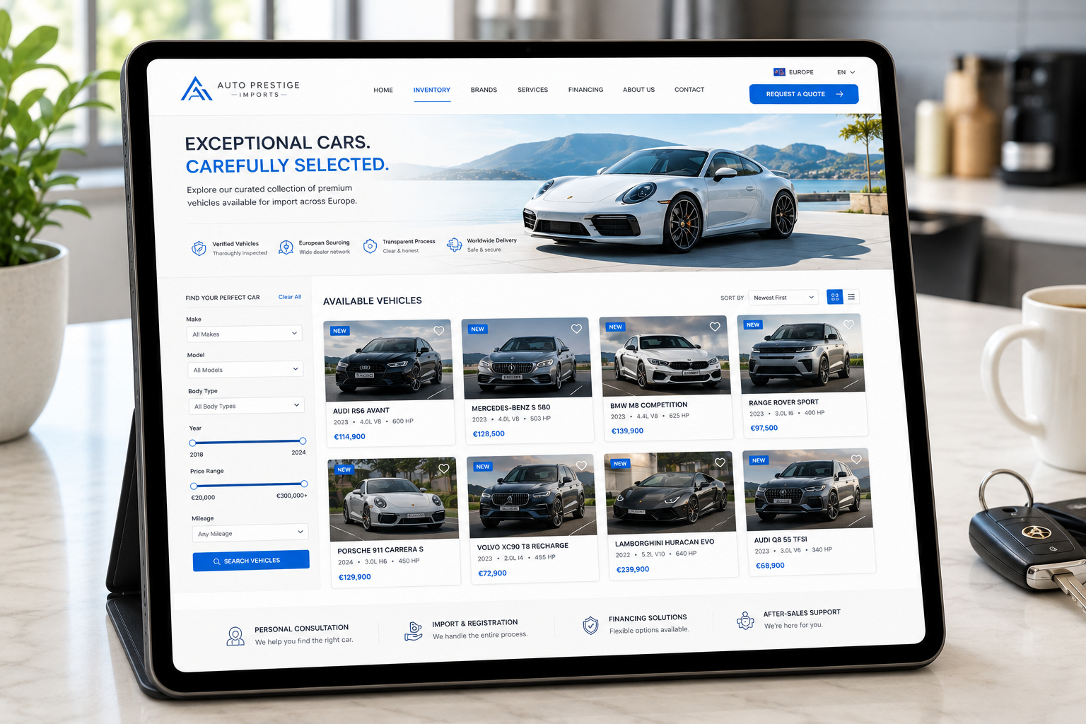 Technology and business platform project example